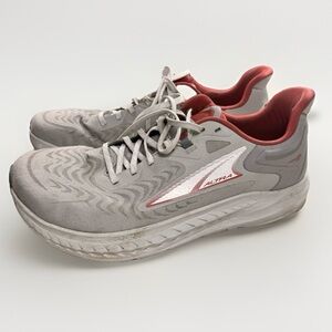 Altra Torin 7 Mens Size 11.5 Gray Red Daily Trainer Road Running Athletic Shoes